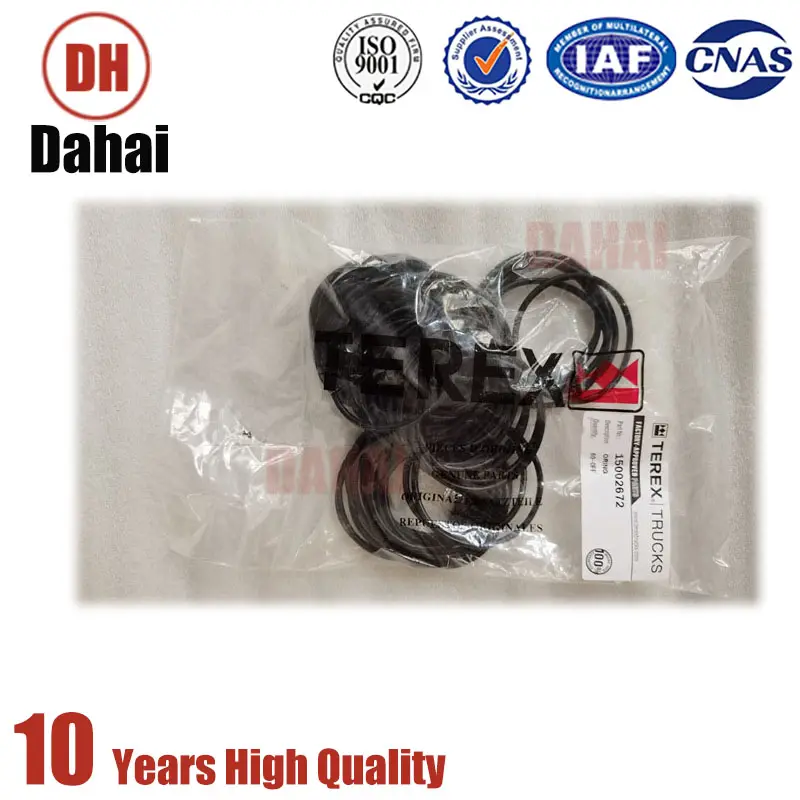 Dahai Brand O ring 15002672 for Terex TR100 TR60 Oil Cooler Piping-Disc Brakes O Ring