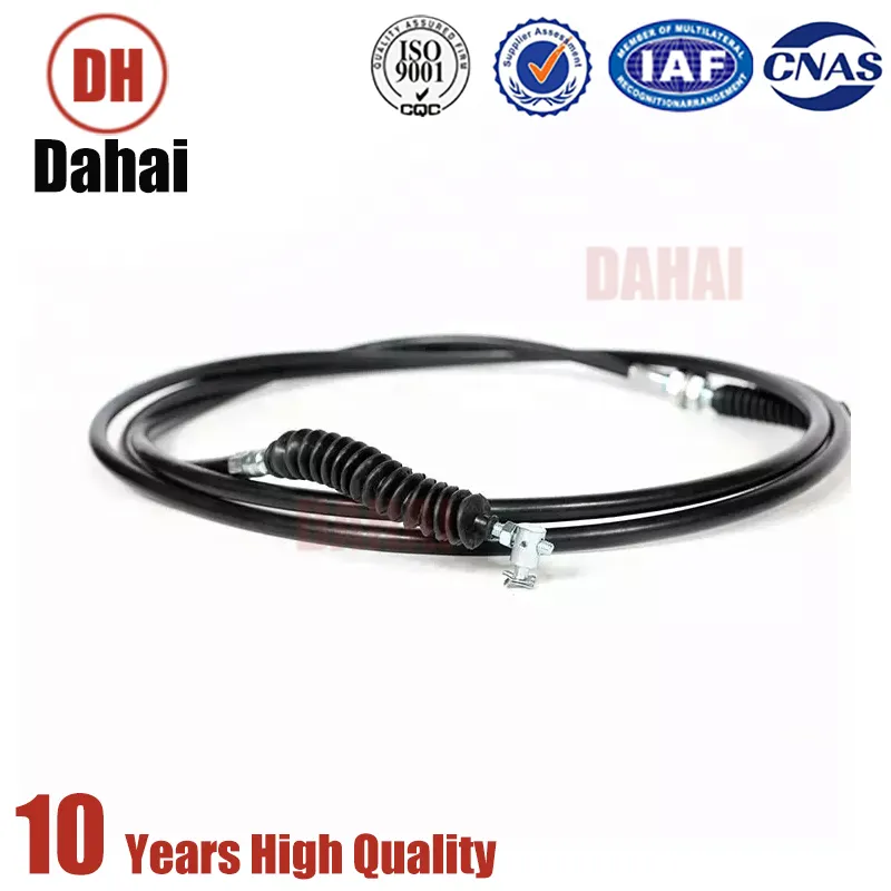 Dahai Japanese Quality 15301491 Accelerator Cable for terex TR100