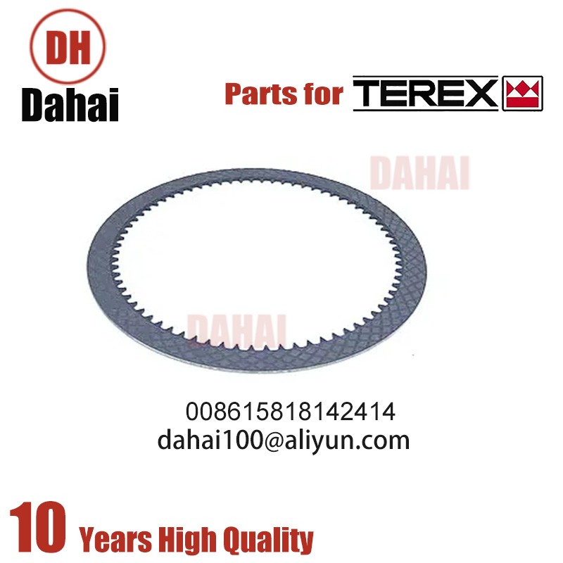 DAHAI Japan Transmission friction plate clutch brake discs 23041616 for Terex TR100