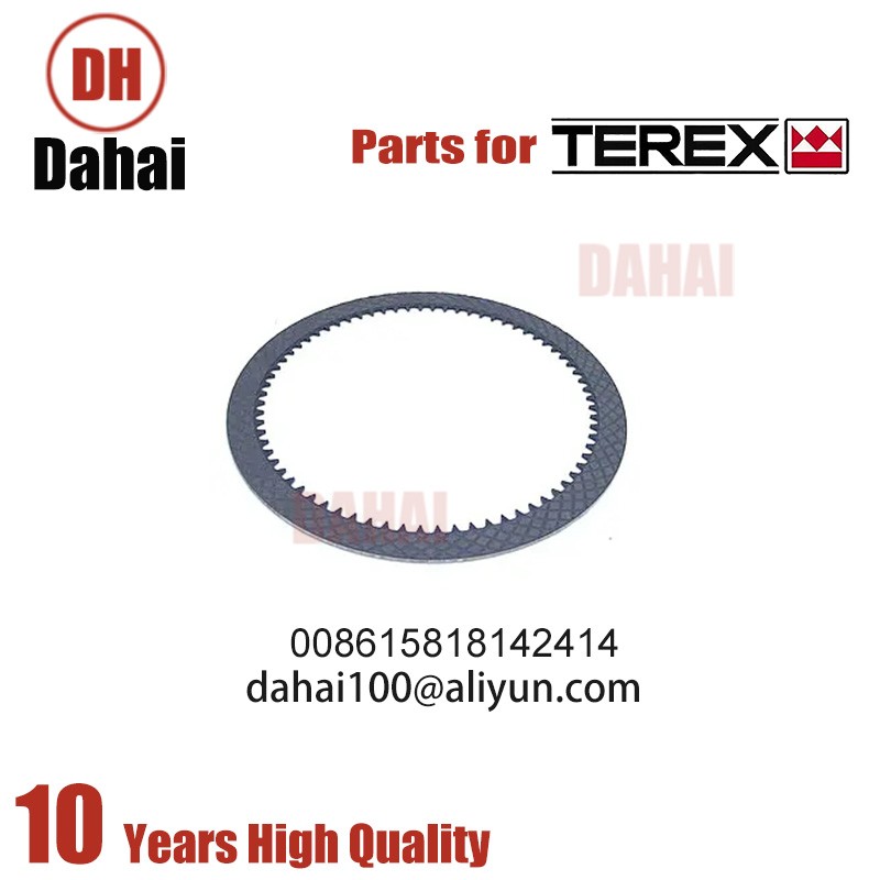 DAHAI Japan Transmission friction plate clutch brake discs 23041616 for Terex TR100