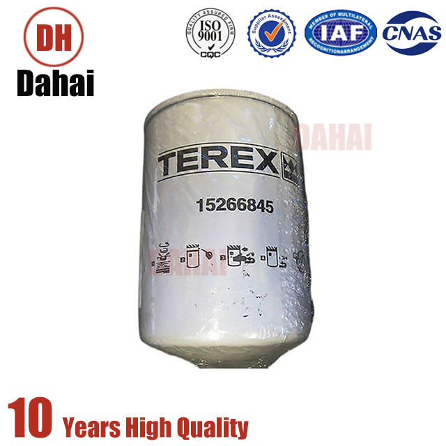Fuel Filter 15266845  for terex engine Terex parts Japanese brand Dahai