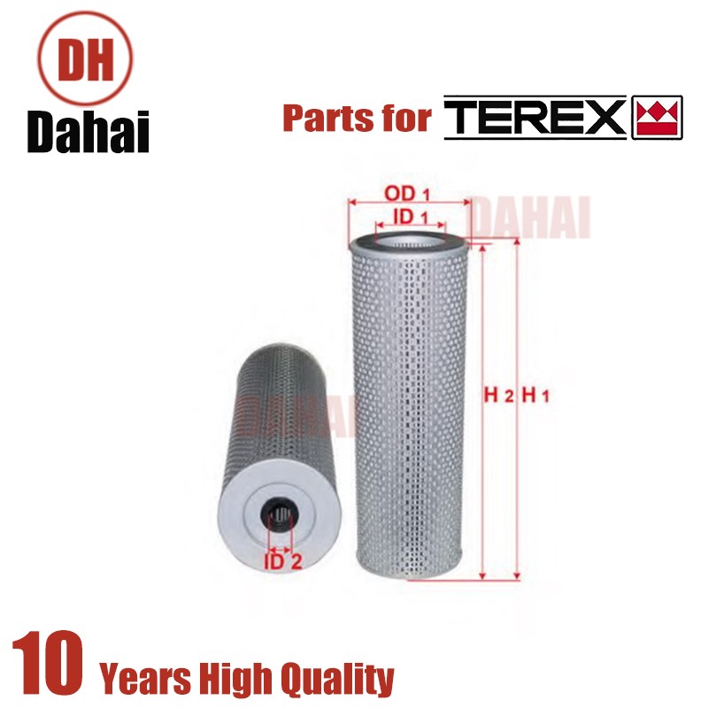 oil filter 15503601 for Terex TR100 Parts